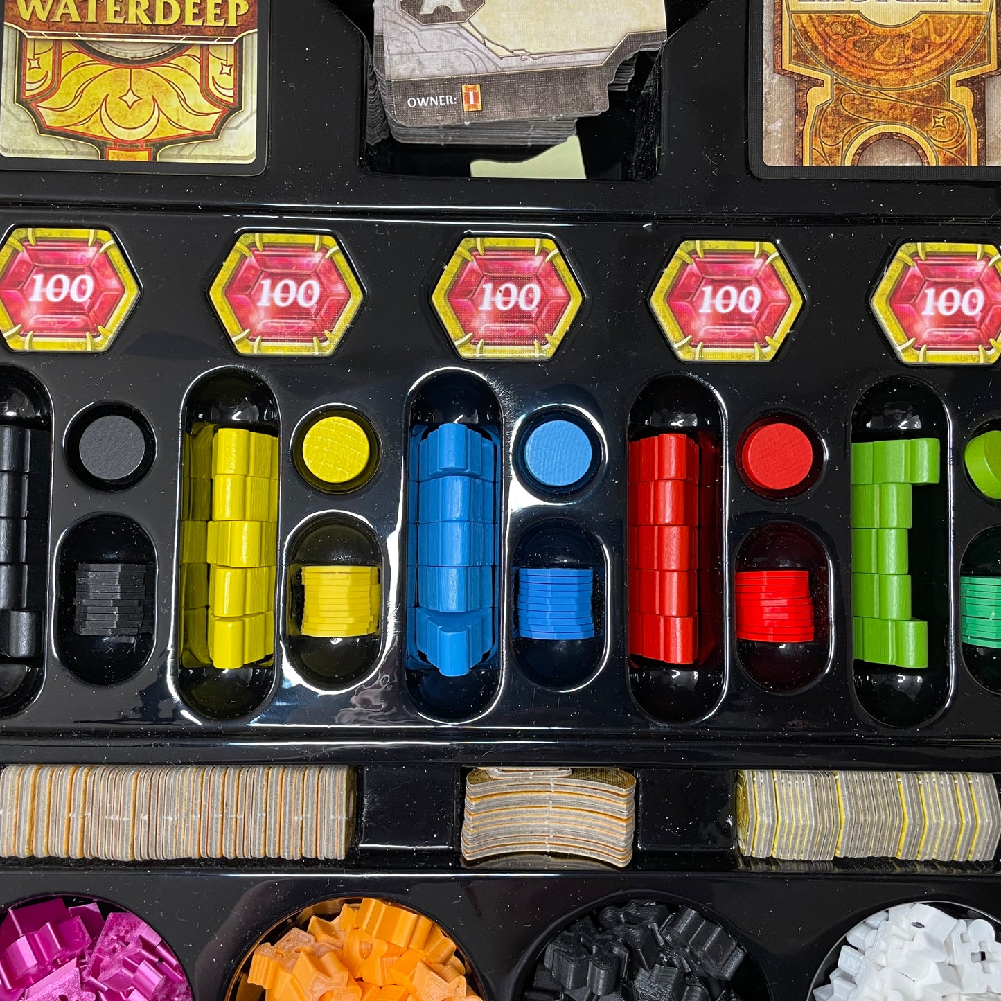 Lords of Waterdeep Building Tokens