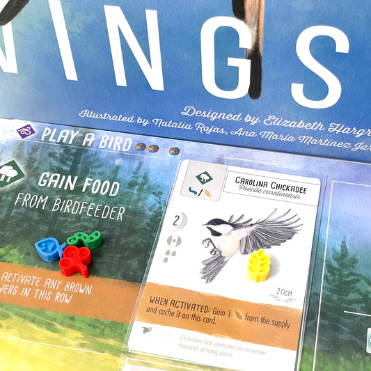 Wingspan Mini Chunky Style Upgraded Food Tokens